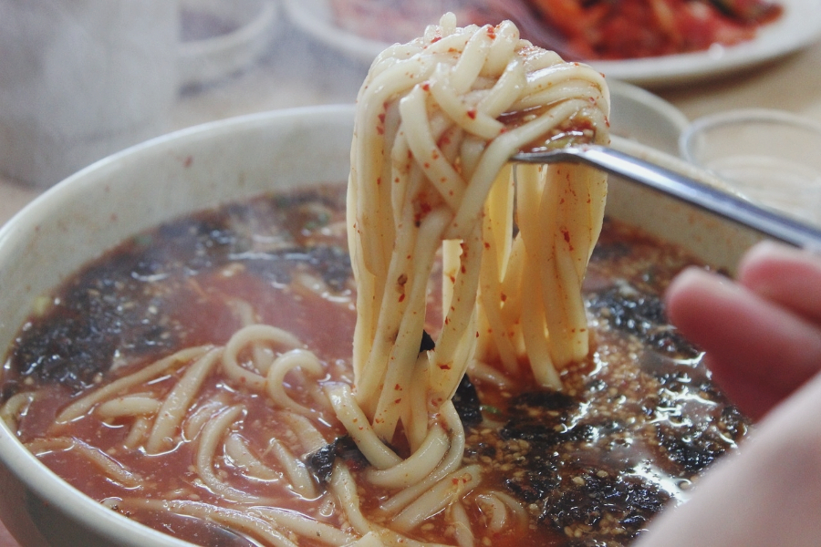 장칼국수 이미지