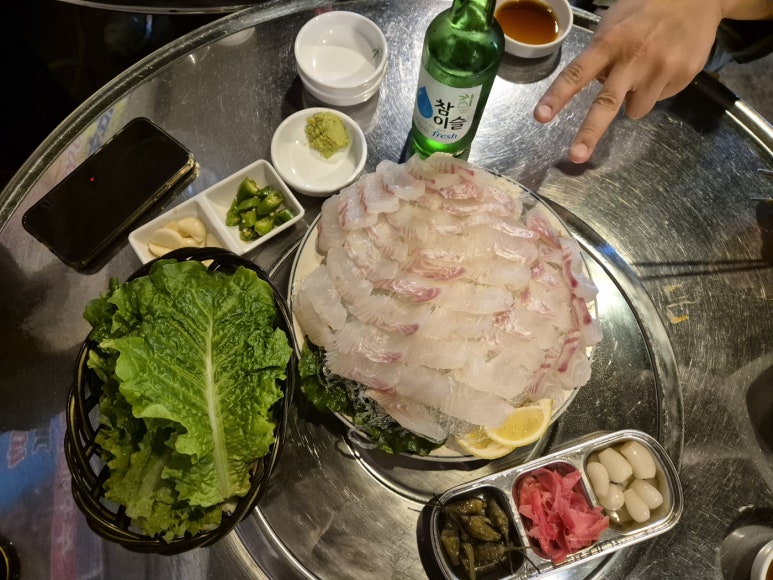 조개시장 이미지