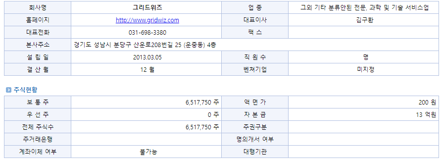 주식회사 그리드위즈 이미지