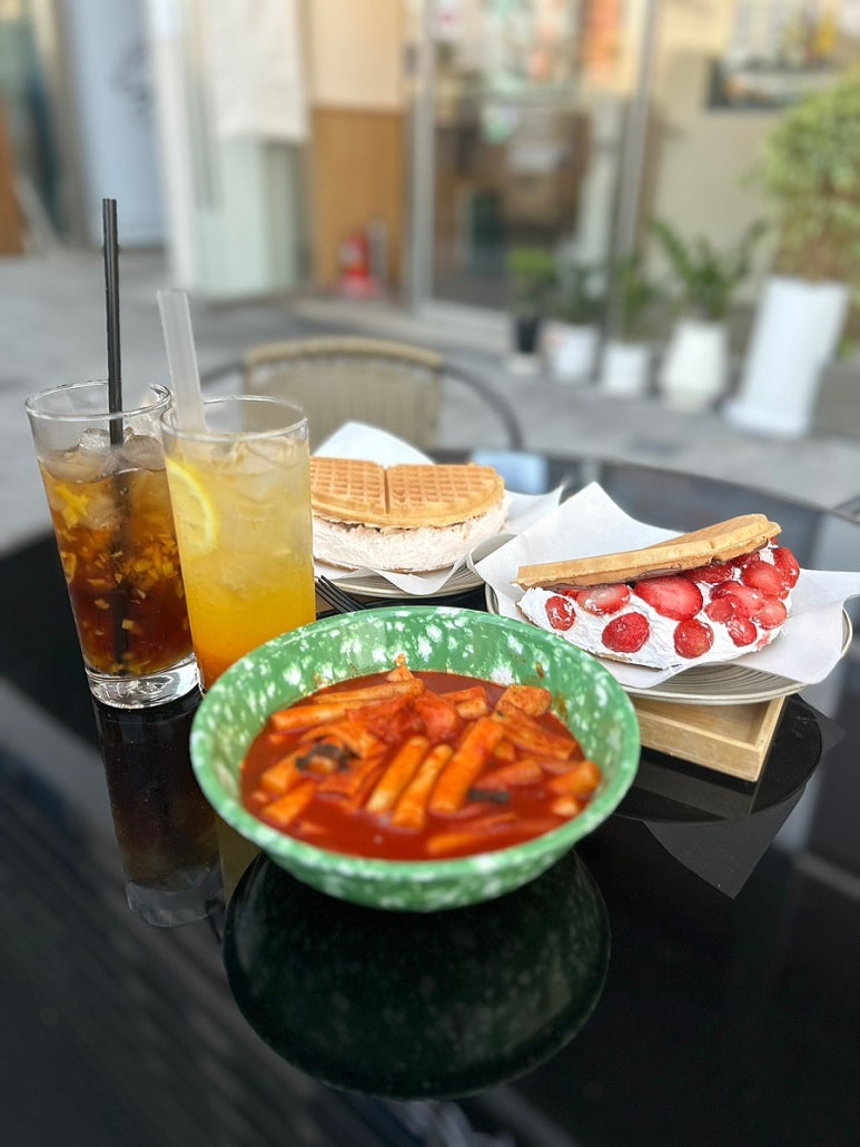 청주 빙수와플 이미지