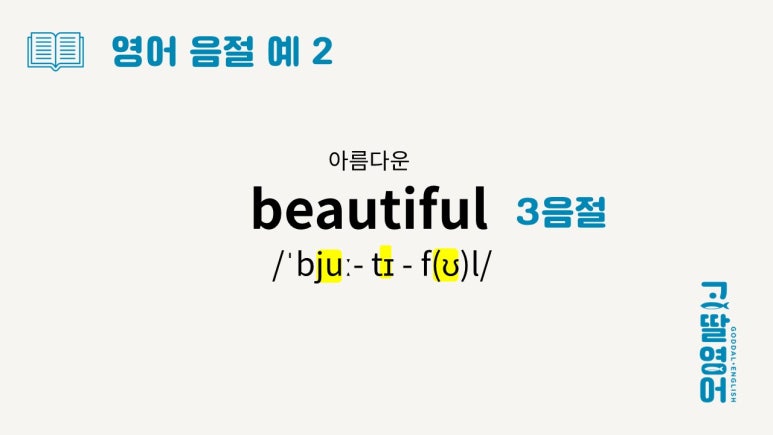 음절 뜻 알면 쉽다! 한글 음절 vs 영어음절 : 네이버 블로그
