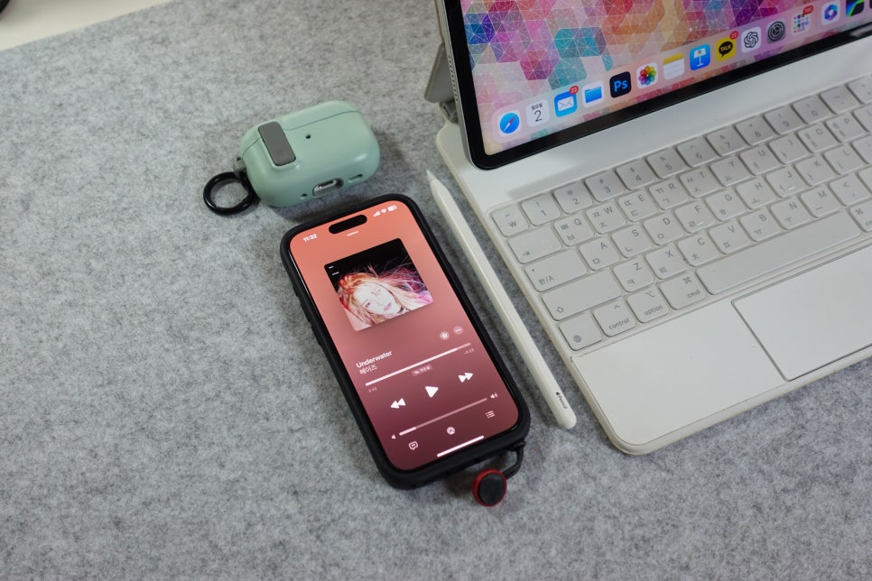베루스 에어팟 프로 2세대 케이스 "잠금 기능 분실방지 모던 락 사용해 보니" 이미지 2