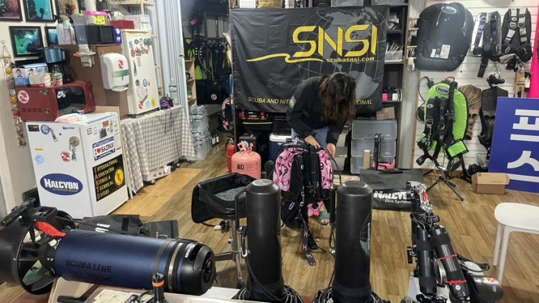 스쿠버라인 이미지