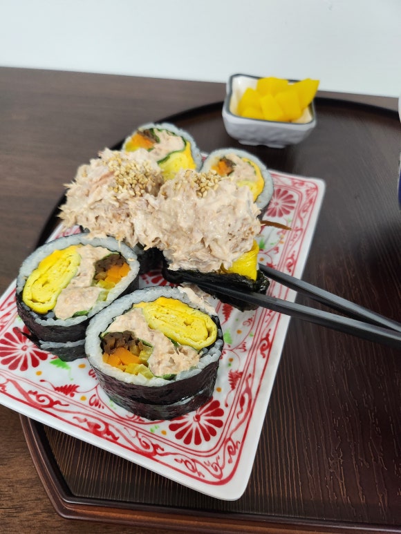 뱅이김밥 이미지