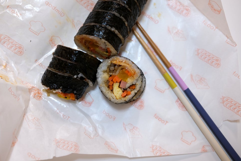 교보김밥 이미지