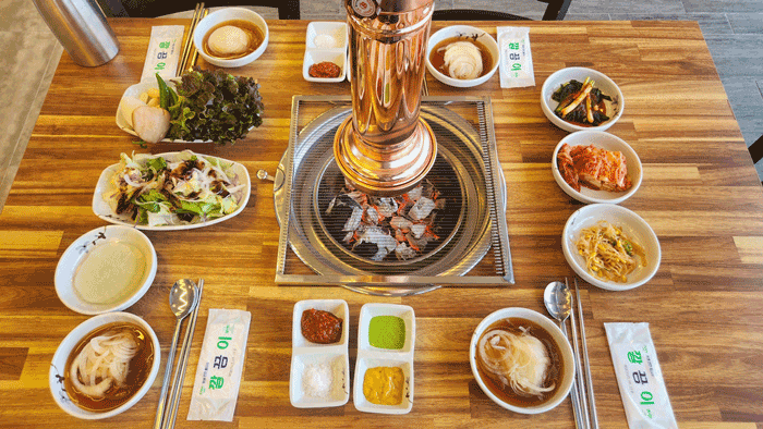우정상차림 이미지