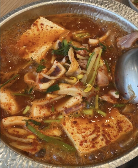 대청얼큰오징어찌개 이미지