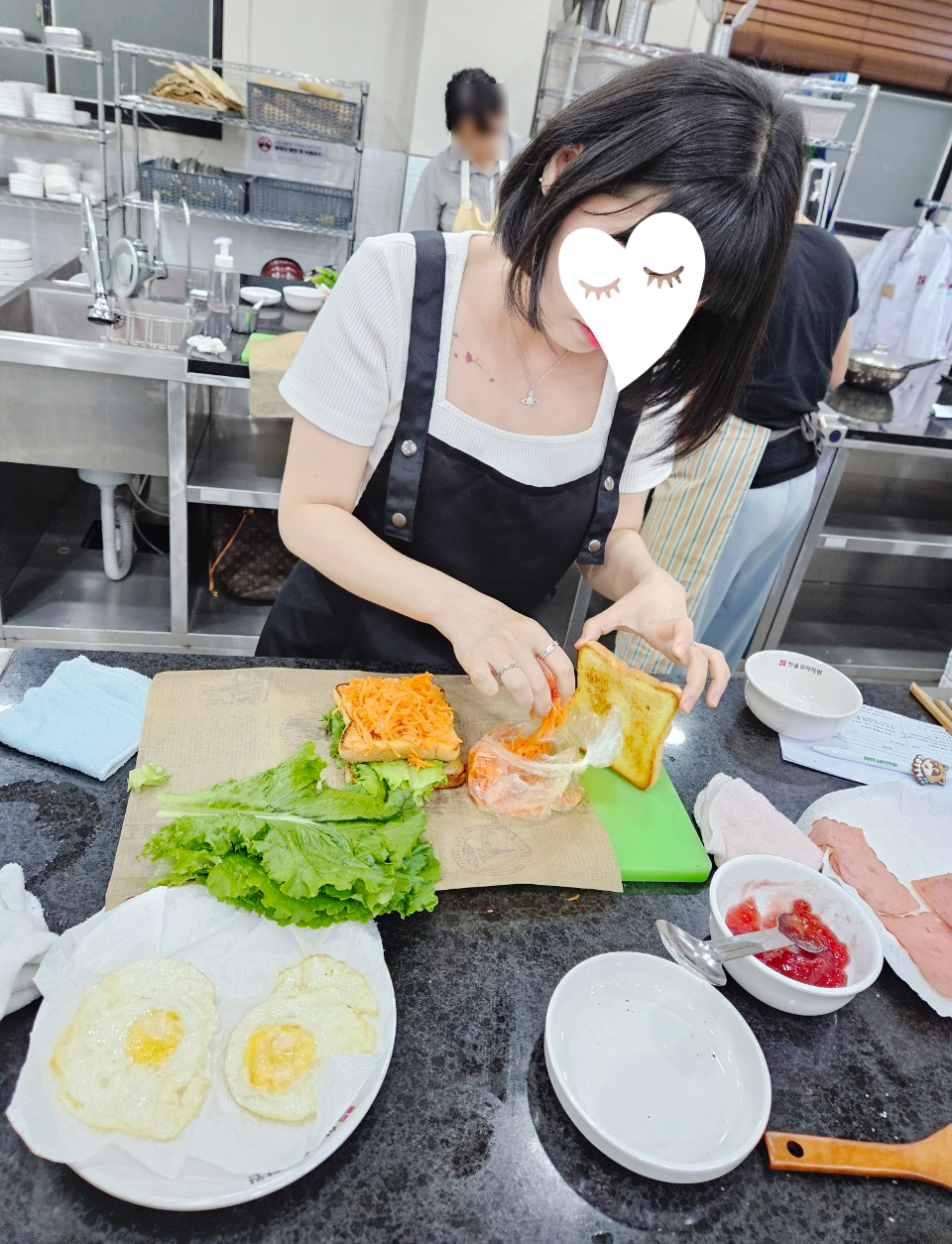 천호 국비지원 요리학원: 브런치 클래스 수강 후기 — 사진 10