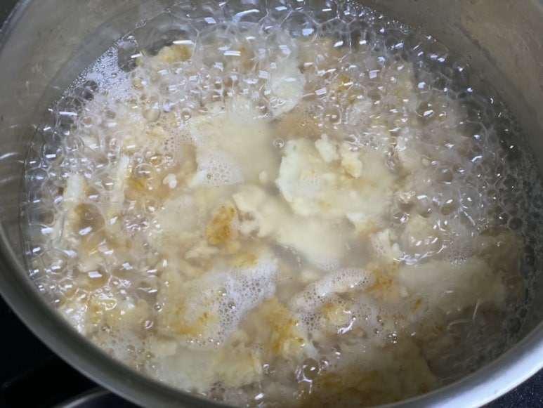 아침(애)누룽지 이미지