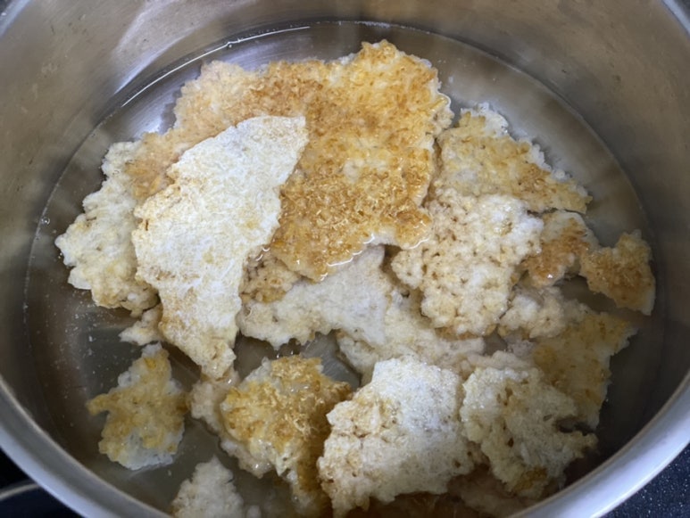 아침(애)누룽지 이미지
