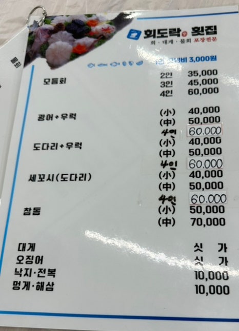 회도락횟집 이미지