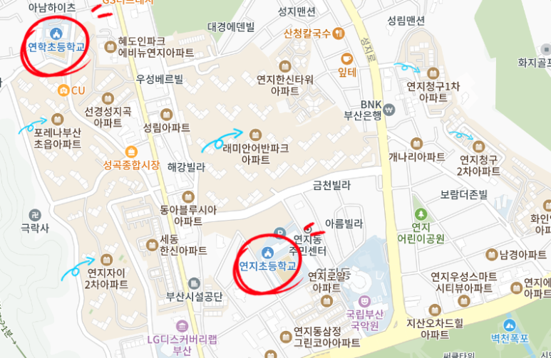 성곡종합시장 이미지