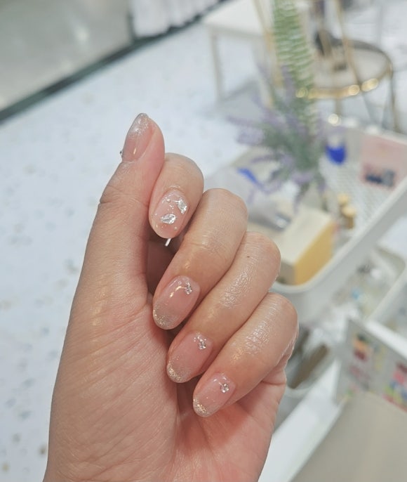 네일 스위트피 이미지