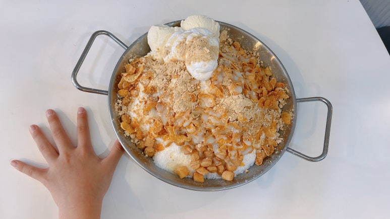 왕세수대야 빙수 이미지