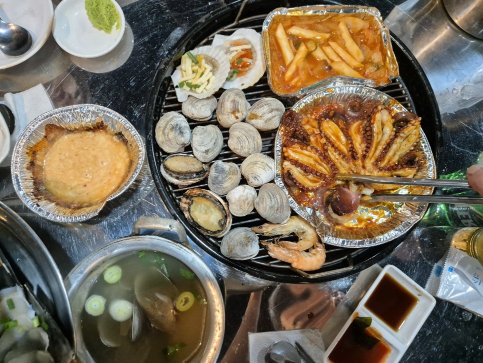조개시장 이미지