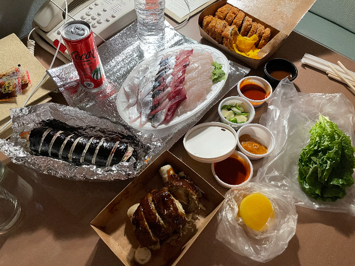 올레김밥 이미지