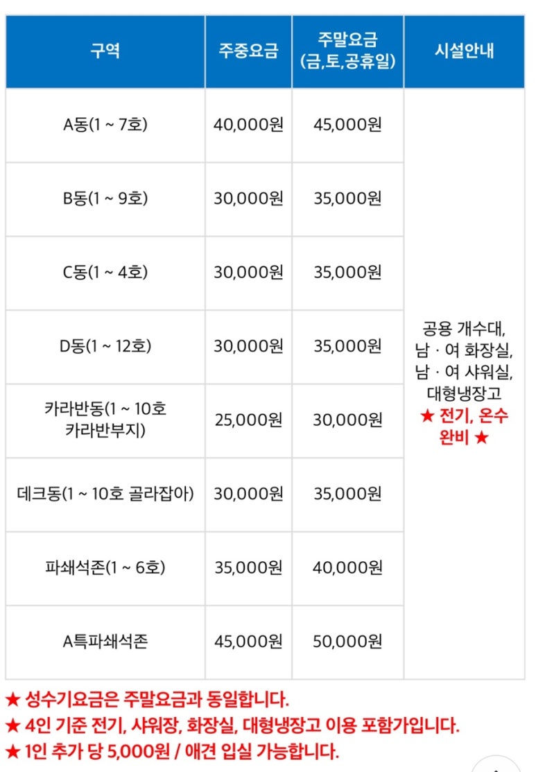 솔향기길청소년야영장 이미지