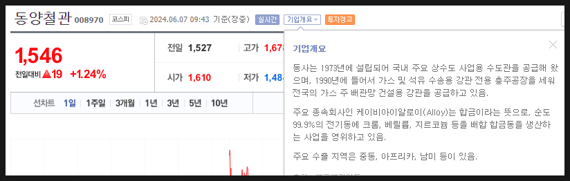 (주)동양석유 이미지