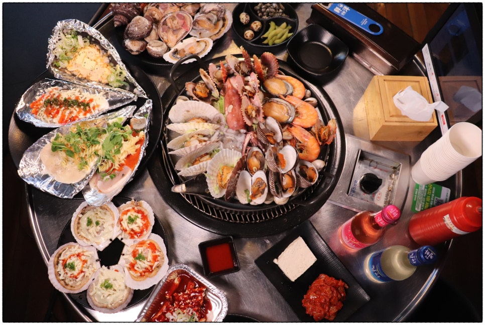 조개와칼국수 이미지