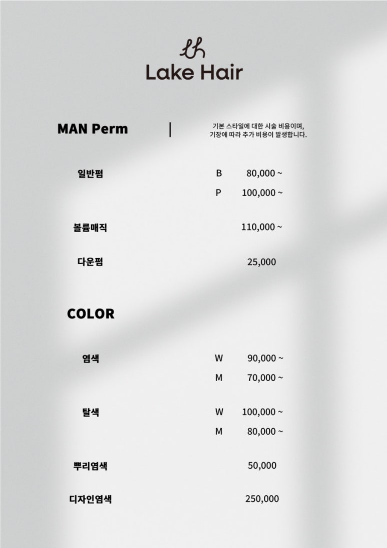 레이크헤어 이미지