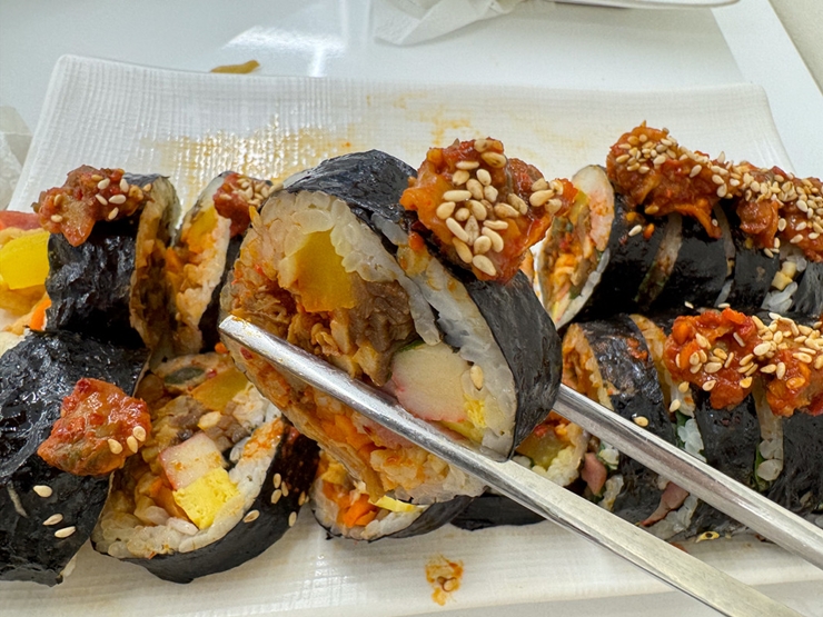 짱김밥 이미지
