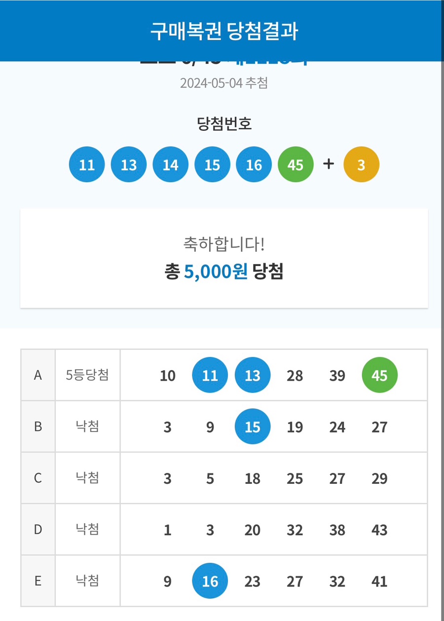 삼일복권 이미지