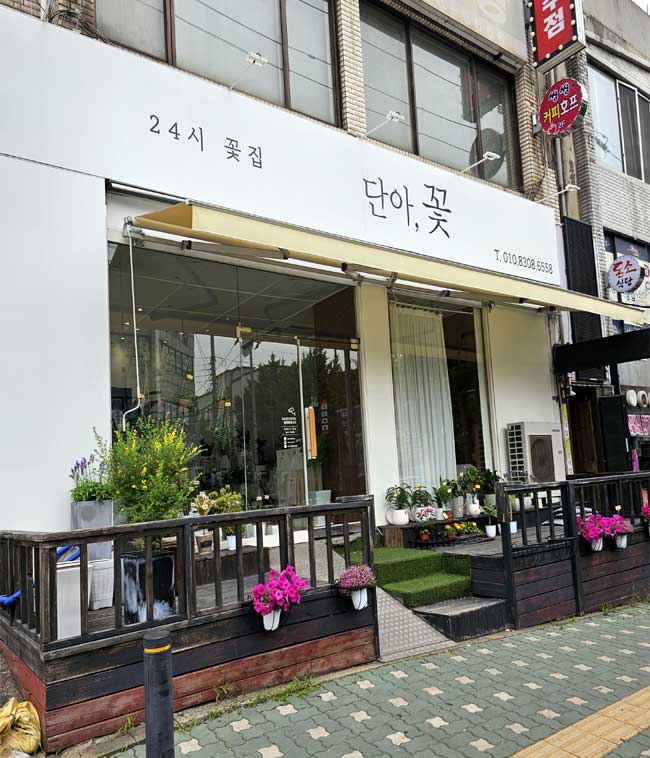 꽃집, 단아 이미지