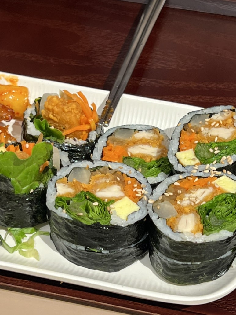 도식락김밥 이미지