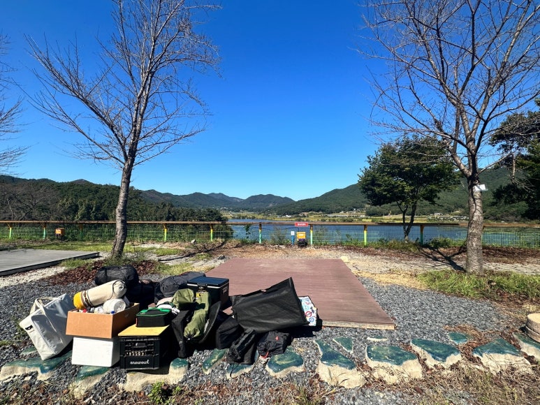 옥산 호수정원(진달래 관광농원) 이미지
