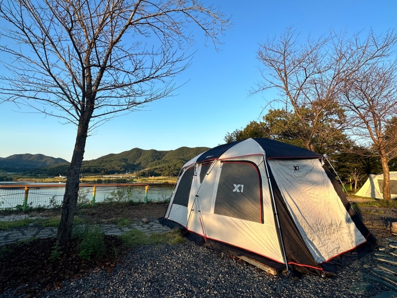 옥산 호수정원(진달래 관광농원) 이미지