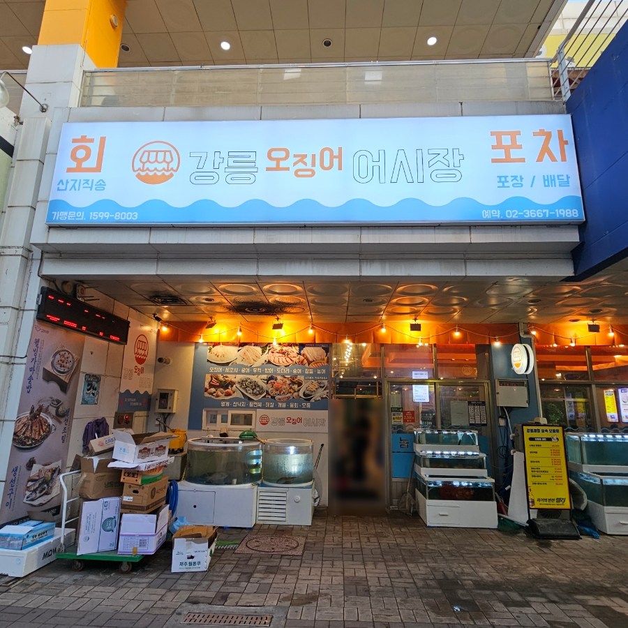 강릉오징어어시장 이미지