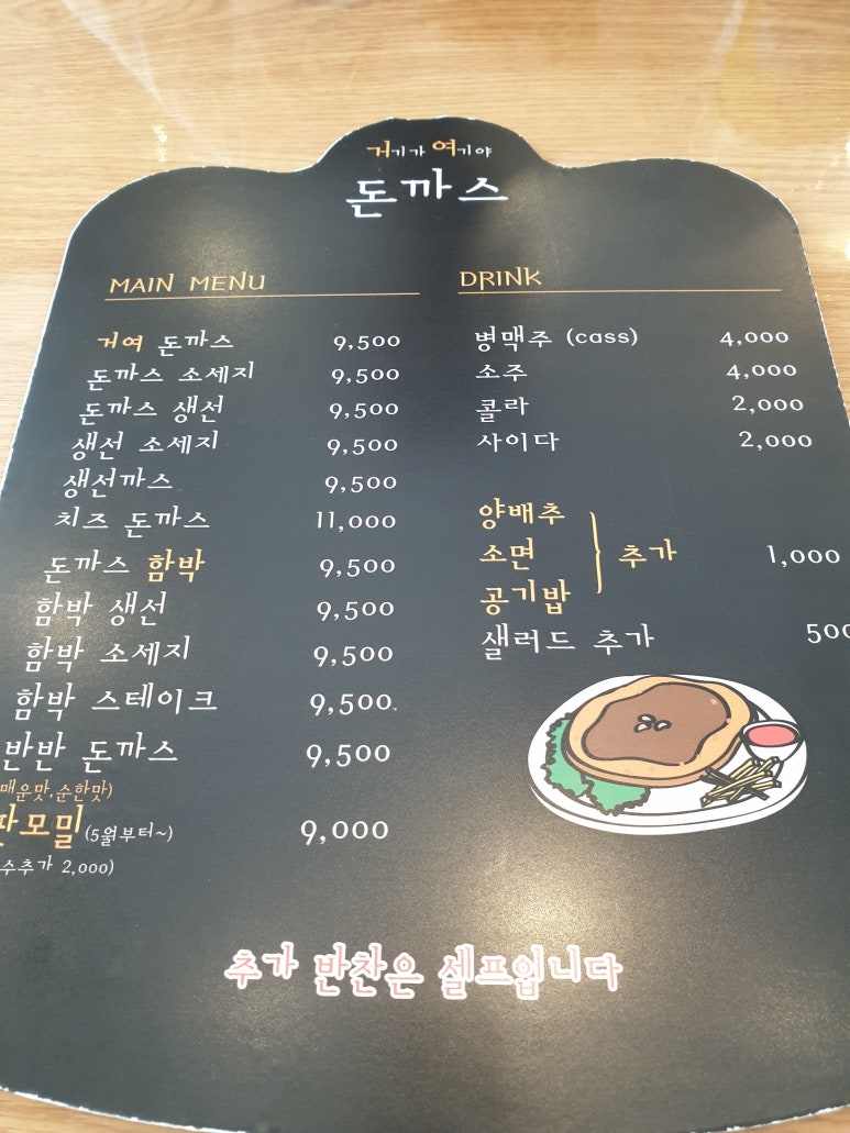 거기가 여기야 돈까스 이미지