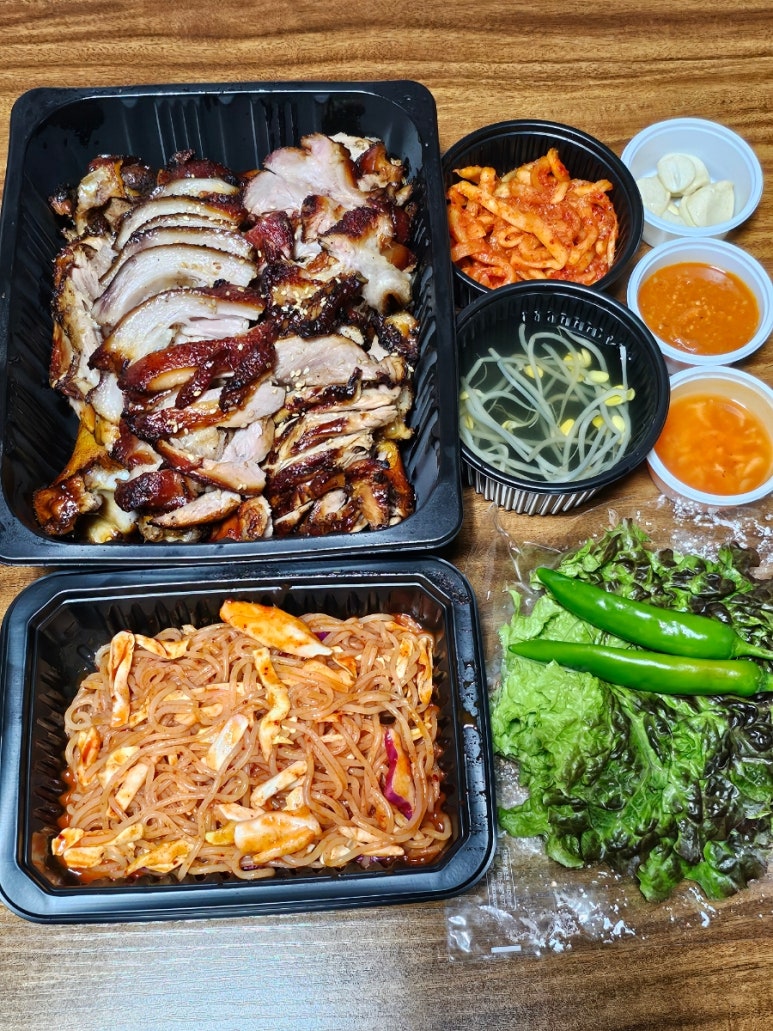 숯불구이족발 꾸이족 이미지