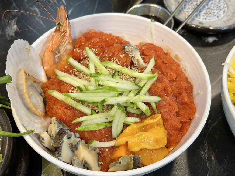 수산물회 이미지