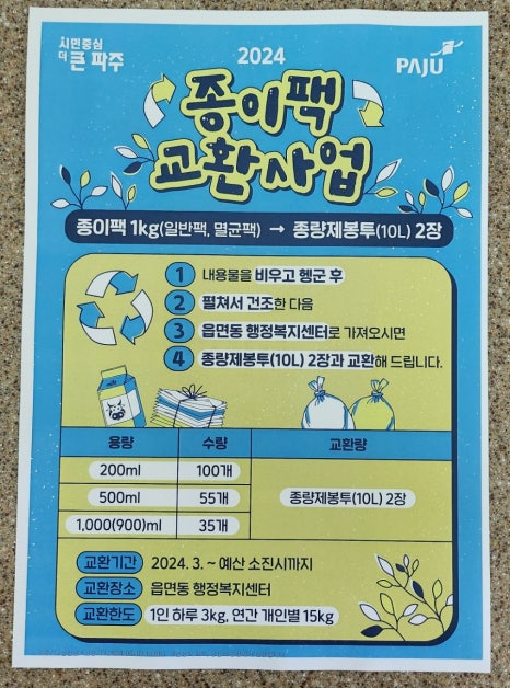 파주시재활용센터 이미지