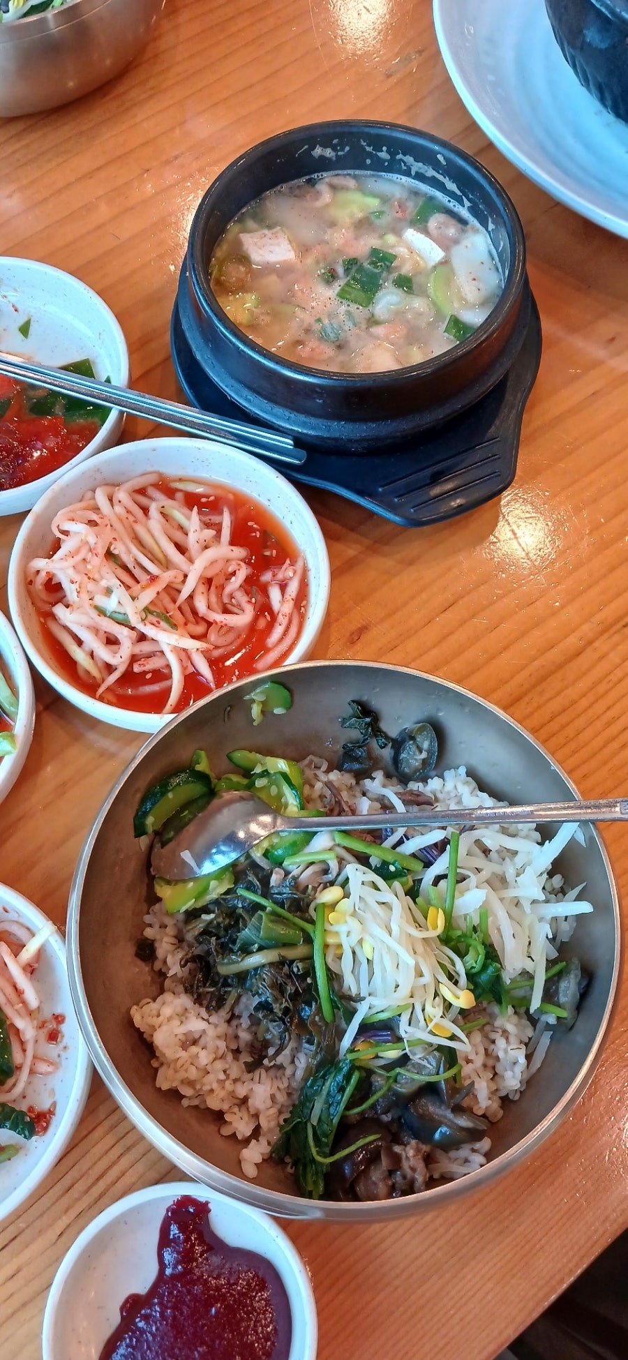 옛날 고향 보리밥 이미지
