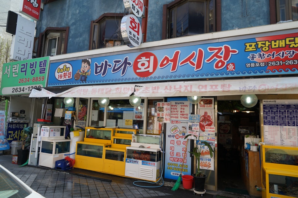 바다회어시장 이미지