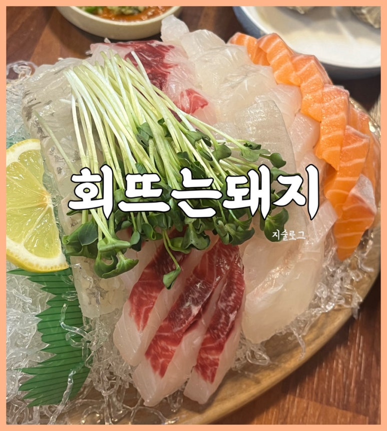 회뜨는돼지 이미지