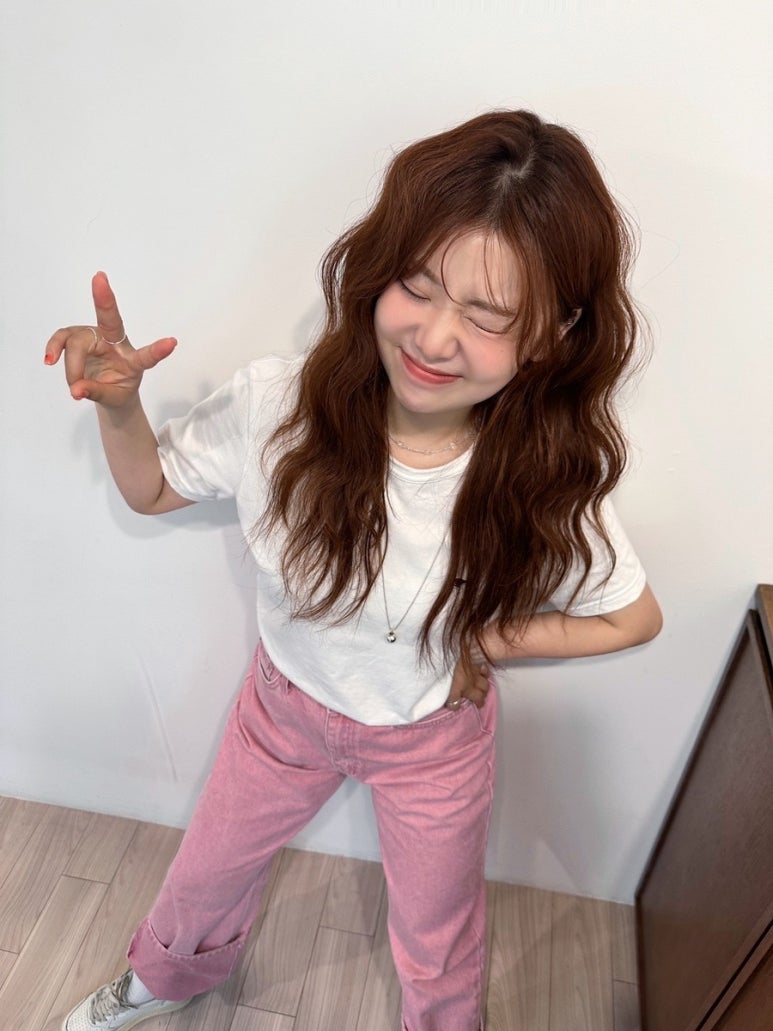 뽀글헤어 이미지