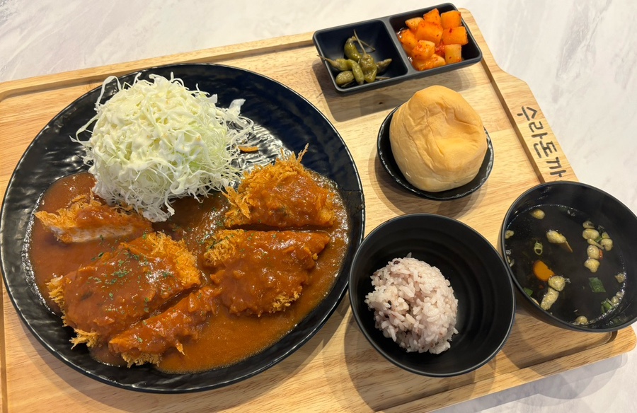 수라카츠&면 이미지