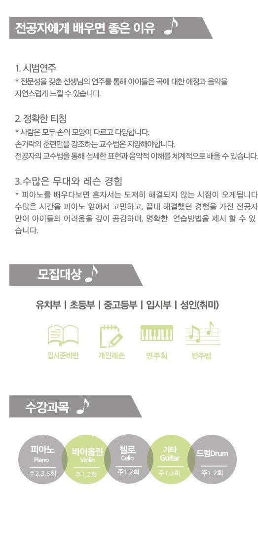 베이직음악학원 이미지