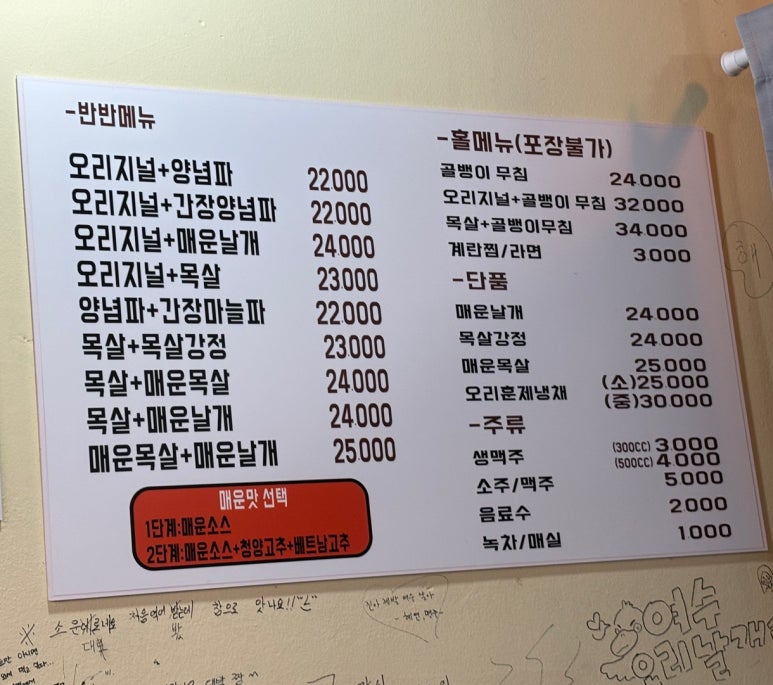 여수 오리날개 튀김 이미지