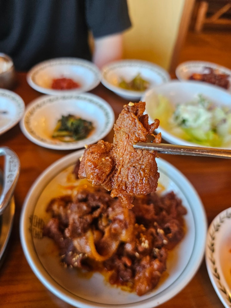 시골돈불고기정식 이미지