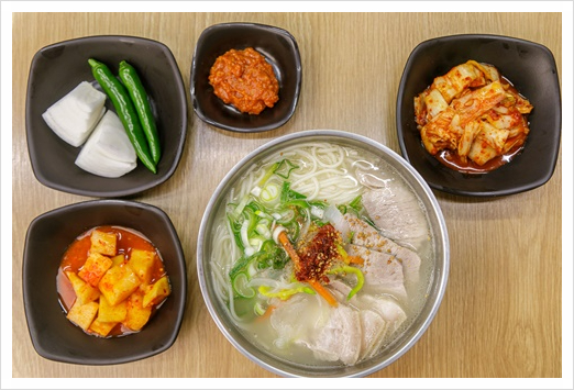 사랑고기국수 이미지