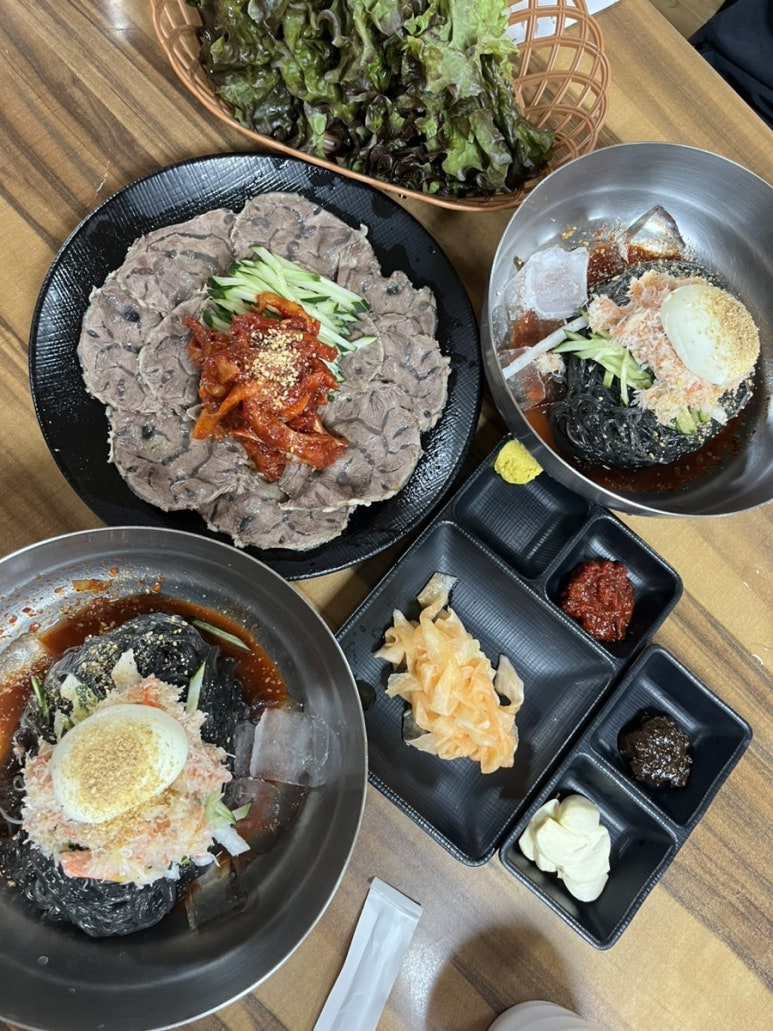 아롱냉면 이미지