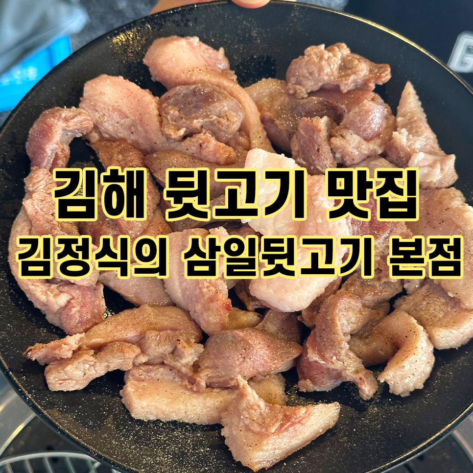 김정식의삼일뒷고기 이미지