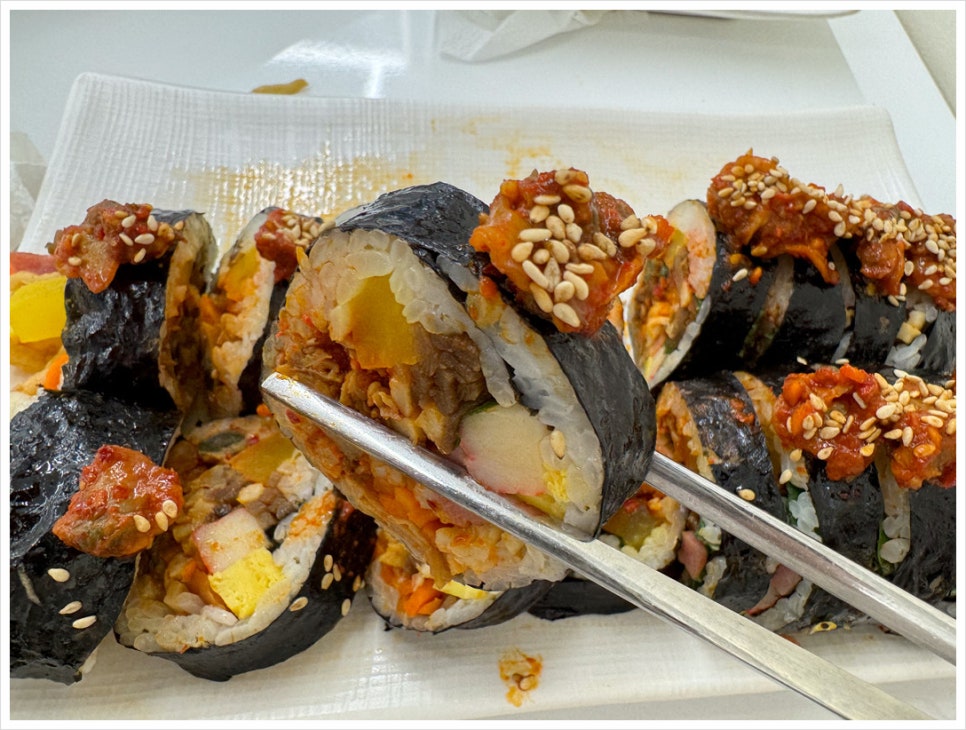 먹어본김밥 이미지
