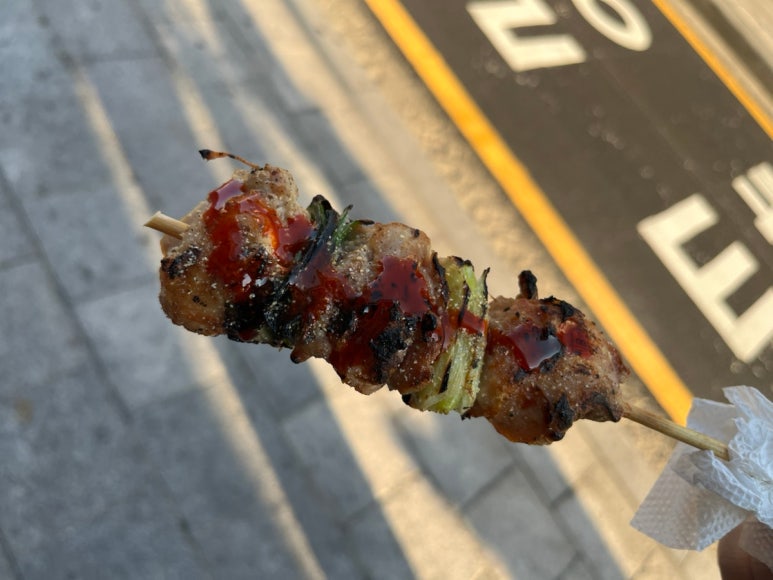 청파닭꼬치 이미지