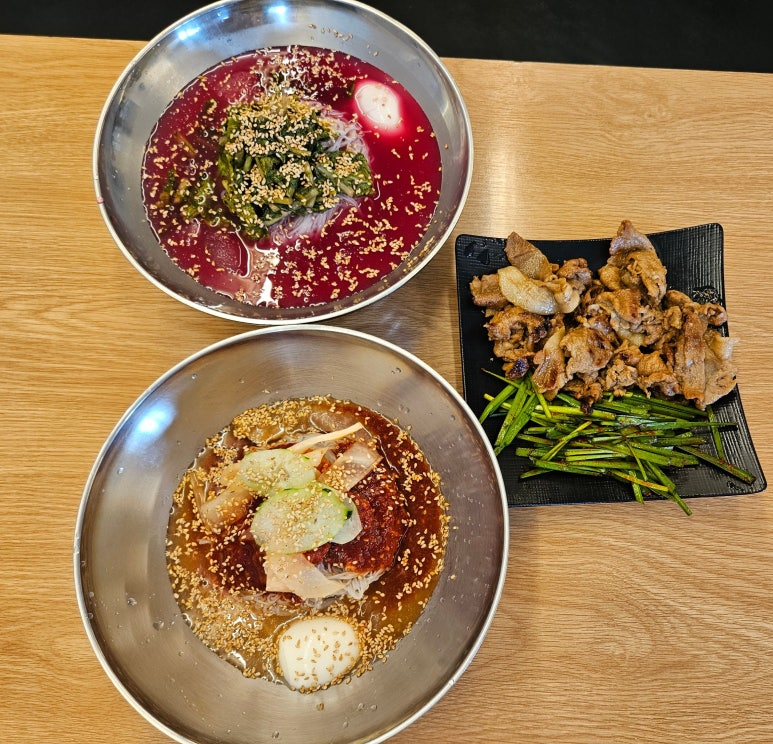 명인국수와숯불냉면 이미지