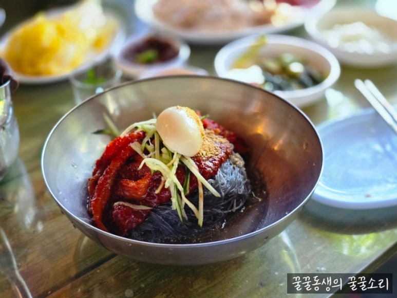 능라도회냉면 이미지